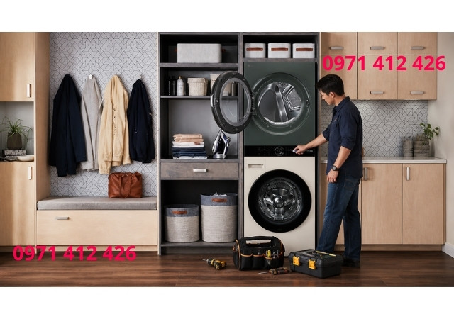 Dịch vụ sửa tháp gfặt sấy Haier chuyên nghiệp 